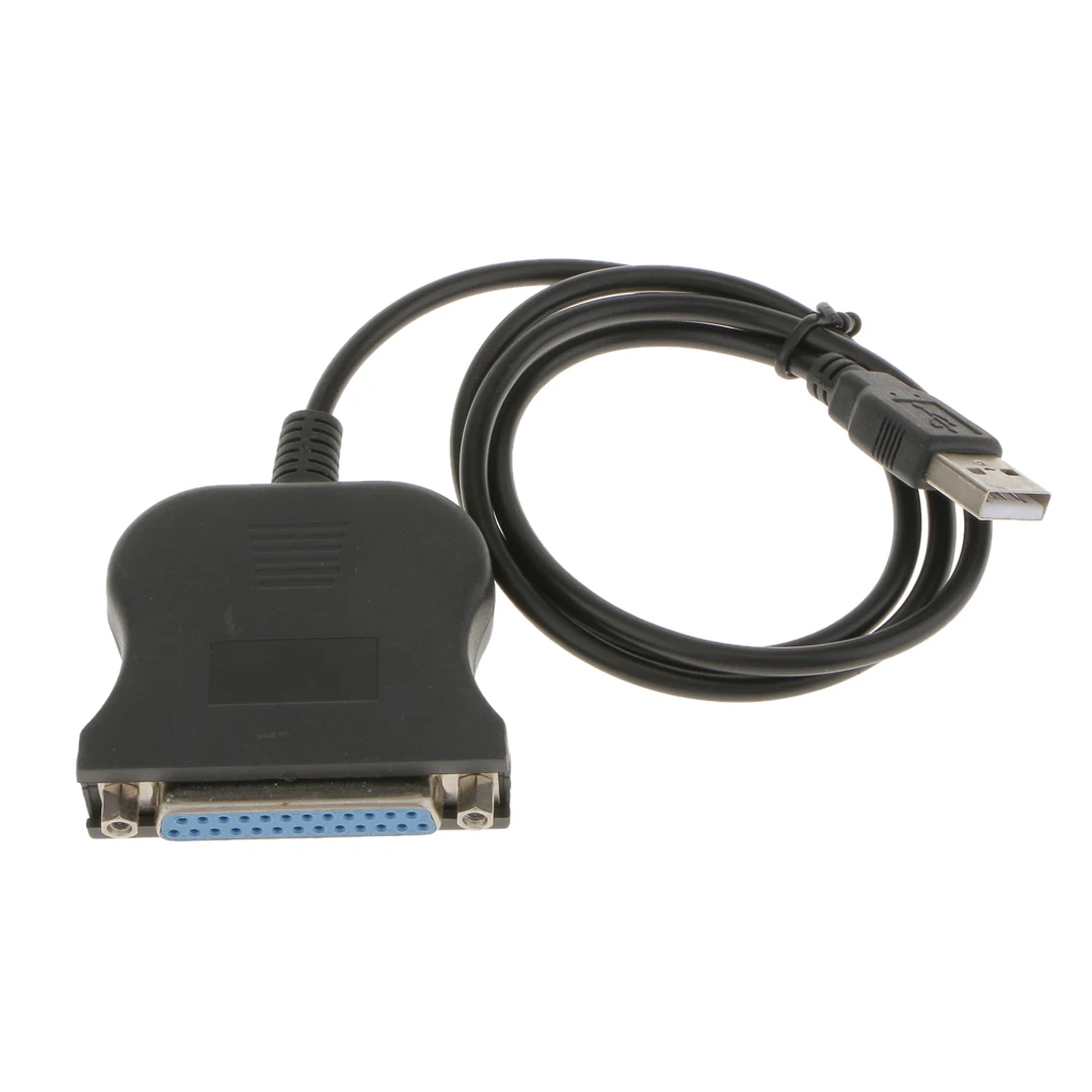 

USB Type A Male to DB-25 Female Parallel Printer Connector Cable Cord for HP Printer
