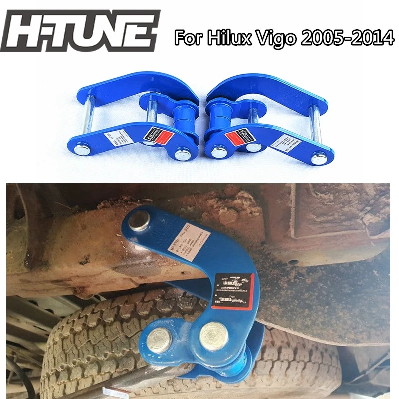 4x4 подвеска Весна задний комфорт двойные скобы подъемные наборы для Hilux Vigo 2005
