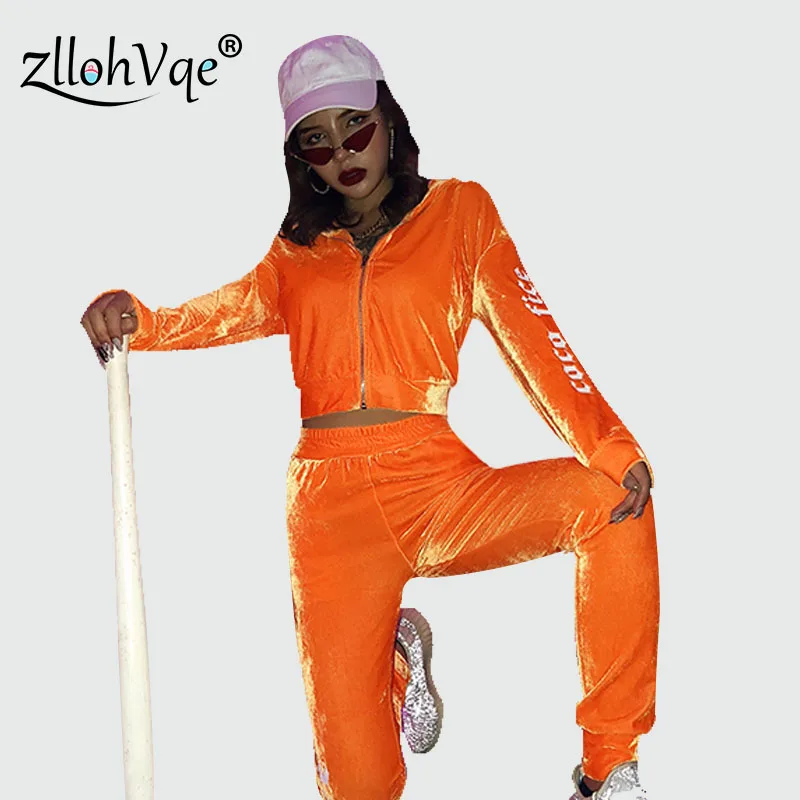 Спортивный костюм Zllohvqe спортивный с длинным рукавом и брюками женский для