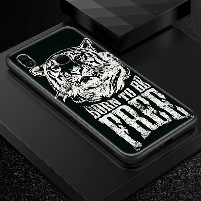 W277 Для huawei P20 P30 Lite Plus Honor 6X чехол из закаленного стекла Nova3i P Smart+ Pro Y7 Prime Y9 Pro окрашенный чехол с изображением животных - Цвет: W277
