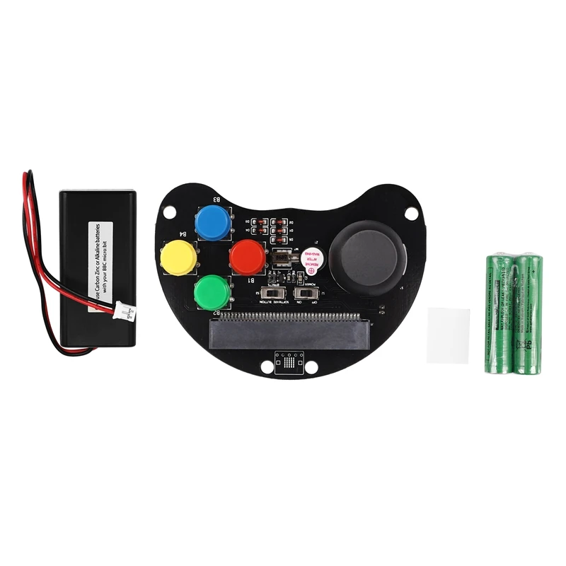 For Micro:Bit Robot Control Handle Game Joystick Stem Education Graphic Programmable Machine Toy(Without Micro:Bit) | Электроника