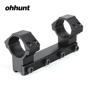 

Weapon 12cm High Profile 11mm Dovetail .22 Airgun 30mm Scope Rings With Stop Pin For Hunting Tactical Rifle Scope Mount