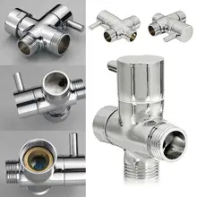 Многофункциональный 3 Way Насадки для душа с Форма В комплект поставки входит адаптер Регулируемый перепускной клапан Ванная комната аппаратный аксессуар