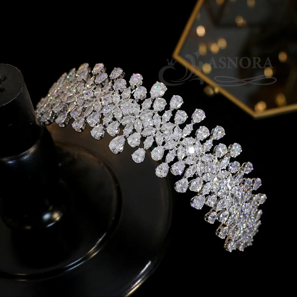 Wedding headdress headdress bridal hair accessories crystal crown birthday party graduation ceremony accessories