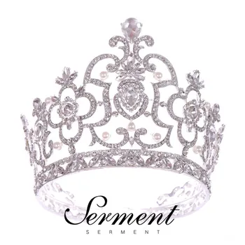 

SERMENT Birthday Crown Fashion Hair Jewelry Bridal Party Hair Accessories Number Birthday Cake Crown Jewelry Lovely Girl's Gift