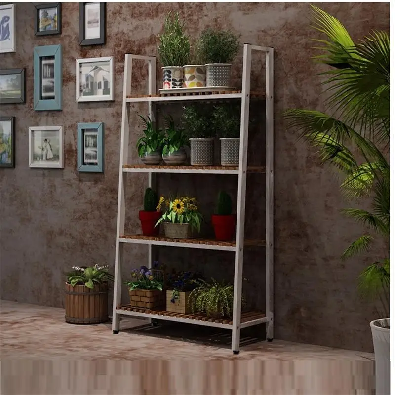 Estanteria стол Etagere Планте дерево Repisa Estante Para Plantas завод полка Stojak Na Kwiaty Dekoration открытый цветок стенд - Цвет: Number 4