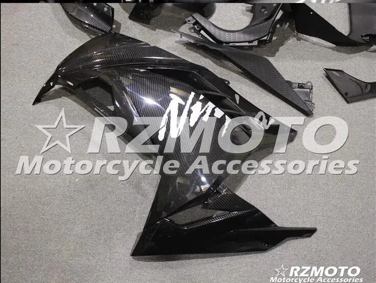 Лакированные украшения для мотоцикла из углеродного волокна для kawasaki NINJA250 NINJA300 разные цвета № 0016