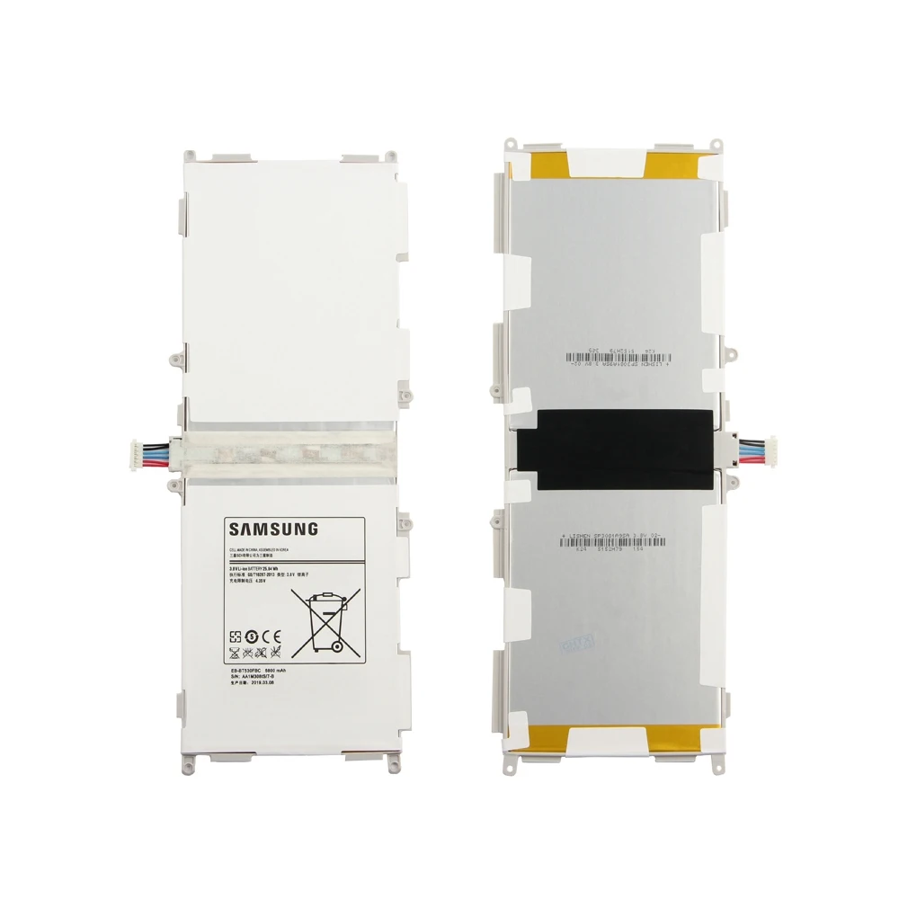 Планшет Батарея EB-BT530FBE для Samsung Galaxy Tab 4 10," SM-T530 T531 T533 T535 T537 P5220 EB-BT530FBC 6800 мА-ч