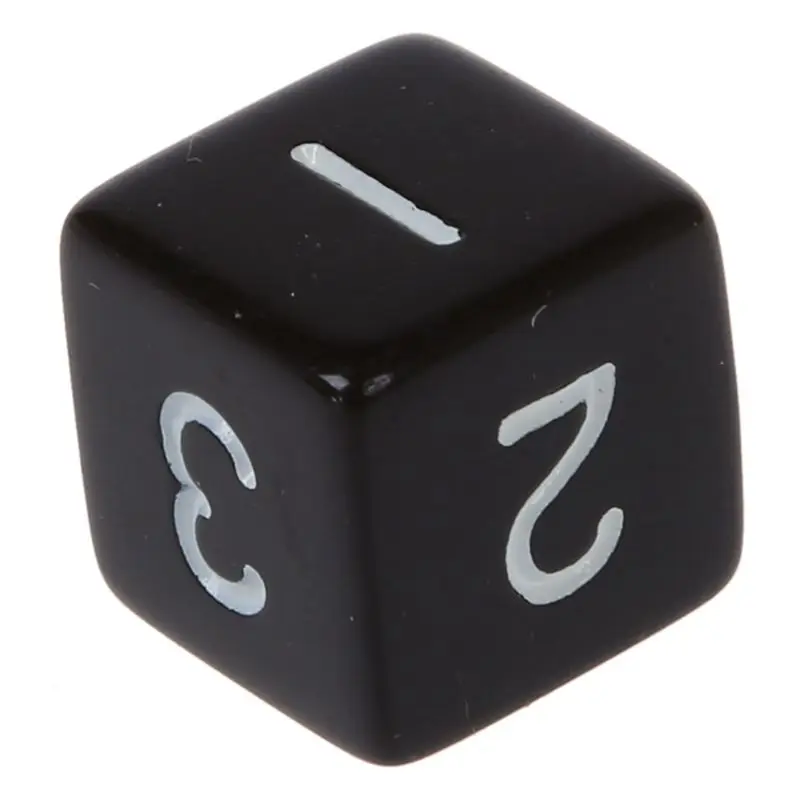 Набор 7 шт. Dice Die D4~ D20 для игр Подземелья и Драконы RPG Подземелья и Драконы D& D Black