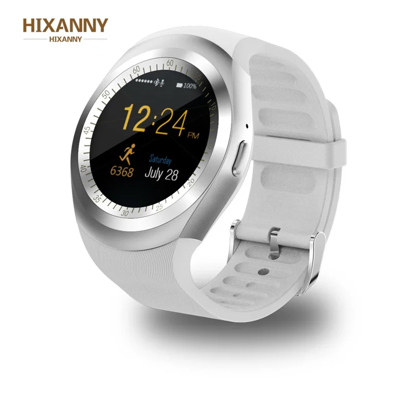  Bluetooth Smart Watch Bluetooth Android Smartwatch Multifunction Phone Call GSM Sim Passometer 16 C