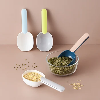

Multifunction Rice Flour Spoon Kitchen Tool Non-stick Herb Powder Spice Salt Sugar Scoop Shovel Kitchen Bag Sealing Clip