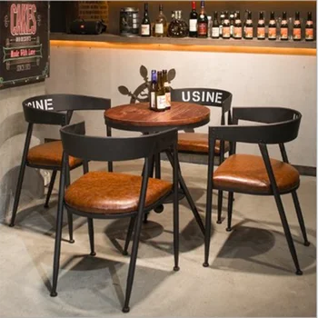 

Nordic Cloth Art Negotiation Chair Leisure Solid Wood Coffee Restaurant Computer Stool Home Modern Simple Back Dining Chair
