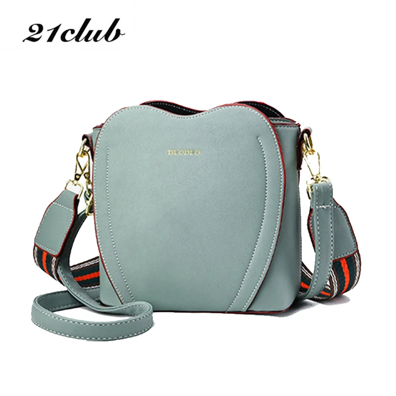

21CLUB Brand Small Solid Color Simple Lady Totes Shopping Party Versatile Purse Fashion Women Crossbody Shoulder Messenger Bags