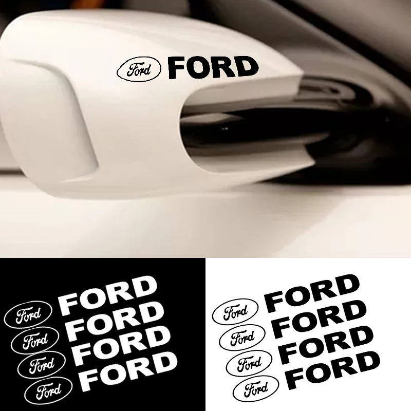 

4pcs Car Door Handle Sticker Decal Sticker Decoration Car Styling for Fords Focus 2 3 1 MK2 MK3 MK1 Fusion Car Accessories