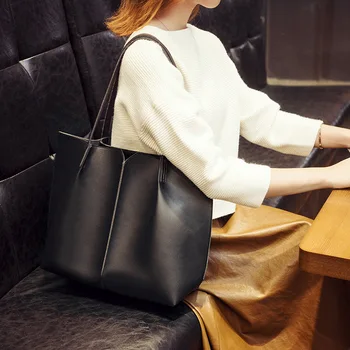 

New model handbag simple large capacity fashion bag women bag