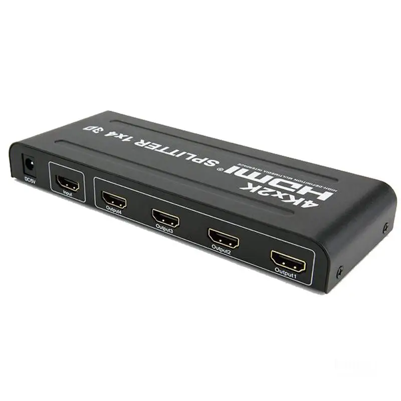 4 к* 2 к 1x4 HDMI Переключатель концентратор HDMI сплиттер конвертер адаптер 1 в 4 из 3D DTS AC3 v1.4 4 дисплей для HDTV DVD PS3 для проектора ПК