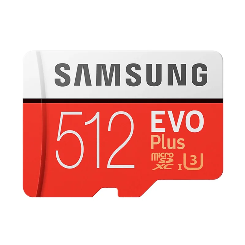 SAMSUNG класс EVO+ класс 10 карта памяти 32 Гб 64 Гб 128 Гб Micro SD карта SDHC SDXC класс 10 UHS TF карта транс флэш - Емкость: 512GB 100MBs U3