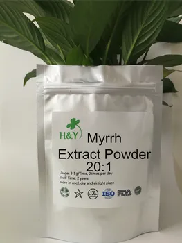 

150-1000g Free Shipping Pure Supplement Myrrh Extract Powder 20:1 In Bulk
