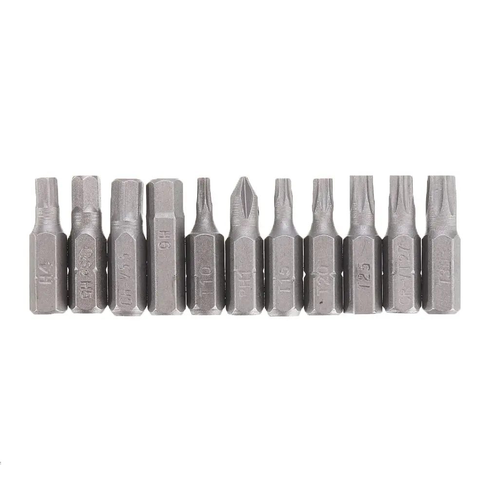 31Pcs Screwdriver Bit Set Torx Hex Slotted Screwdriver Bits with Quick Release Hex Chuck Extension Adapter Tools
