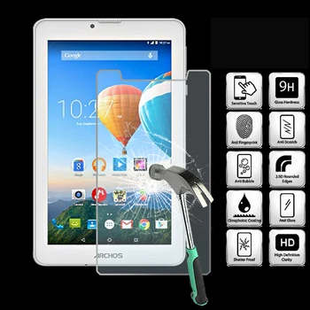 

For ARCHOS 70c Xenon Tablet Tempered Glass Screen Protector Cover Explosion-Proof Anti-Scratch Screen Film