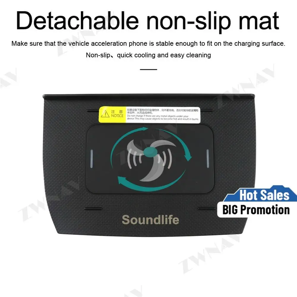 

QI car Infrared Fast wireless charger For Honda Civic 2016 Infrared Fast Wireless Charging Car Phone Holder for iphone/Samsung
