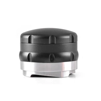 

Espresso Coffee Distributor Stainless Steel Coffee Tamper Adjustable Powder Press Coffee Leveler