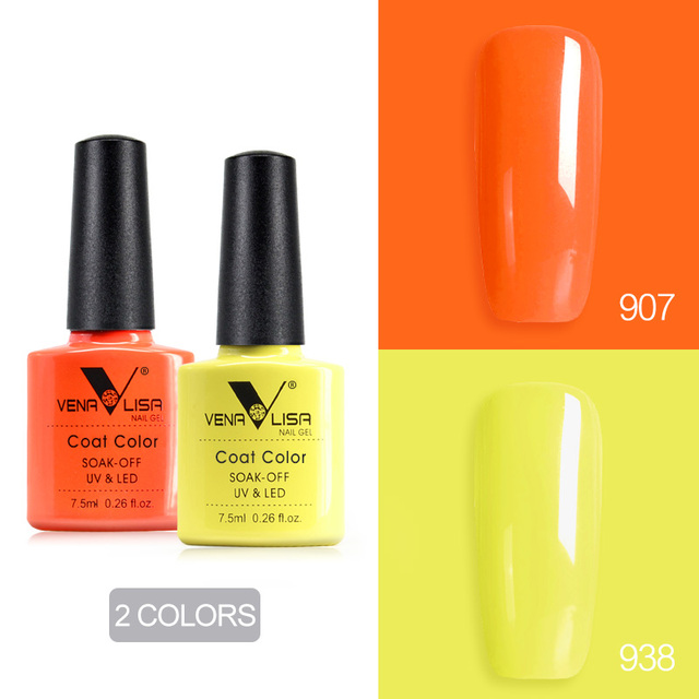 Venalisa Nude Color Gel Base Nowipe Top Coat Soak Off UV LED Gel Nail Polish Cosmetics Nail Art Manicure Nail Varnish