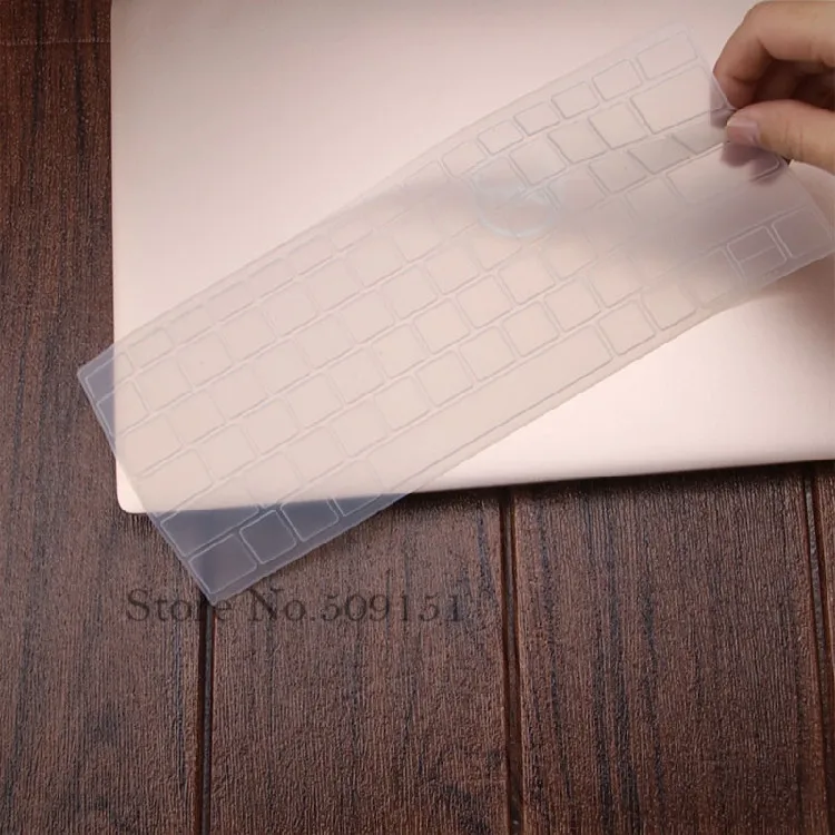 Силиконовая для ноутбука, защитная накладка на клавиатуру для microsoft Surface, для ноутбука/Surface book, 13,5 дюймов - Цвет: Clear