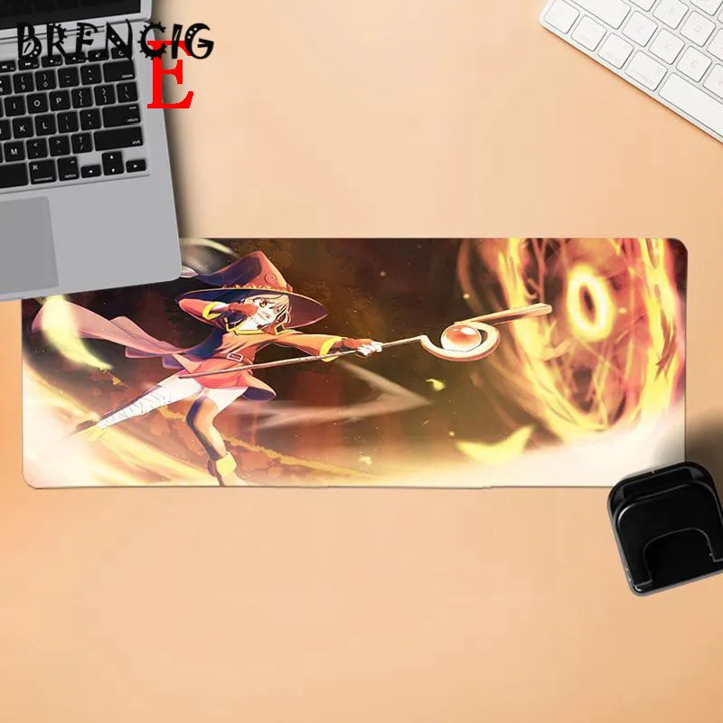 Горячая Распродажа аниме девушка megumin резиновая мышь прочный коврик для мыши на стол геймер скорость мыши розничная маленький резиновый коврик для мыши