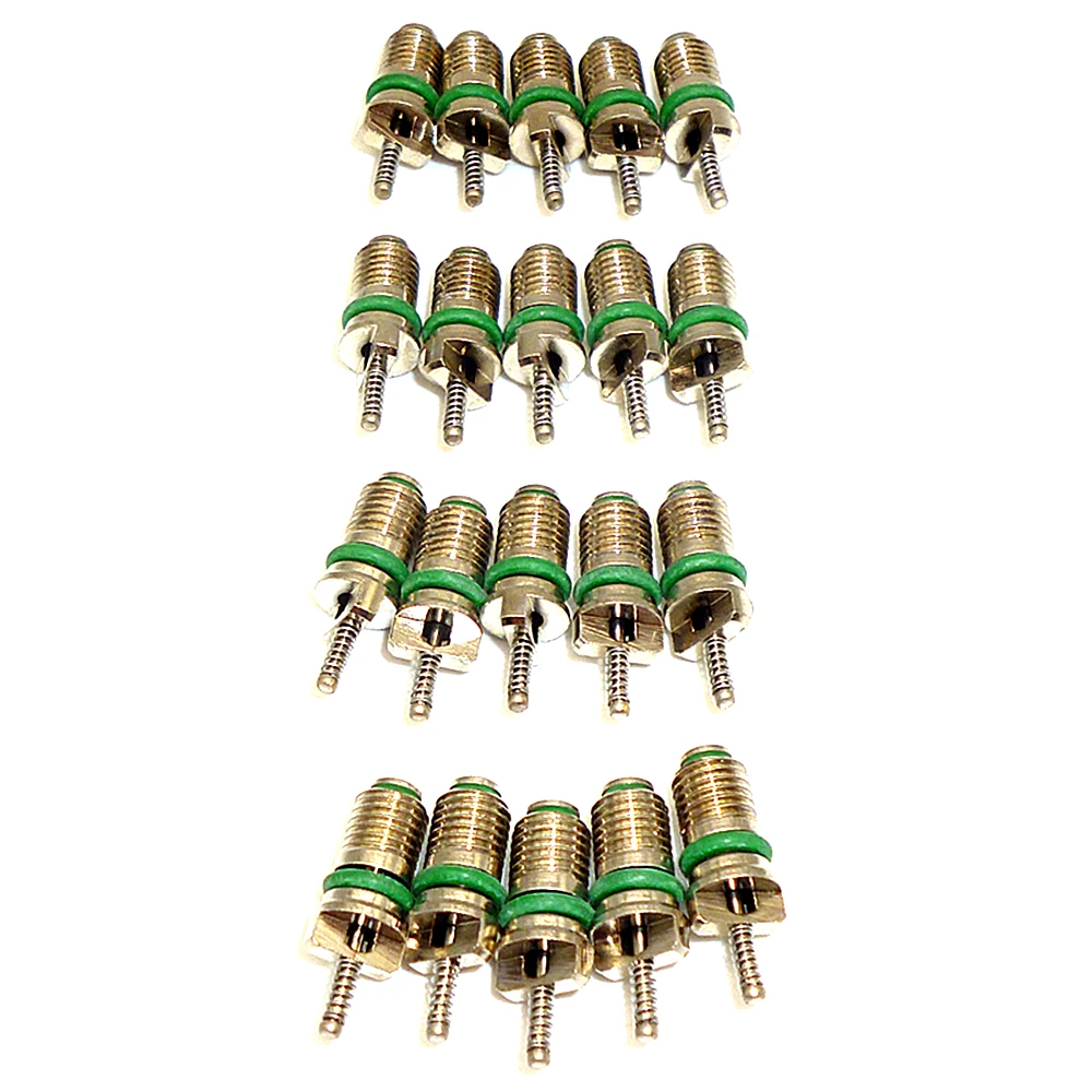 

Hot 20pcs R134a Car Auto Household Air Conditioner Refrigerants 134a HVAC AC A/C Valve Core Valves Needles Assortment Repair Kit