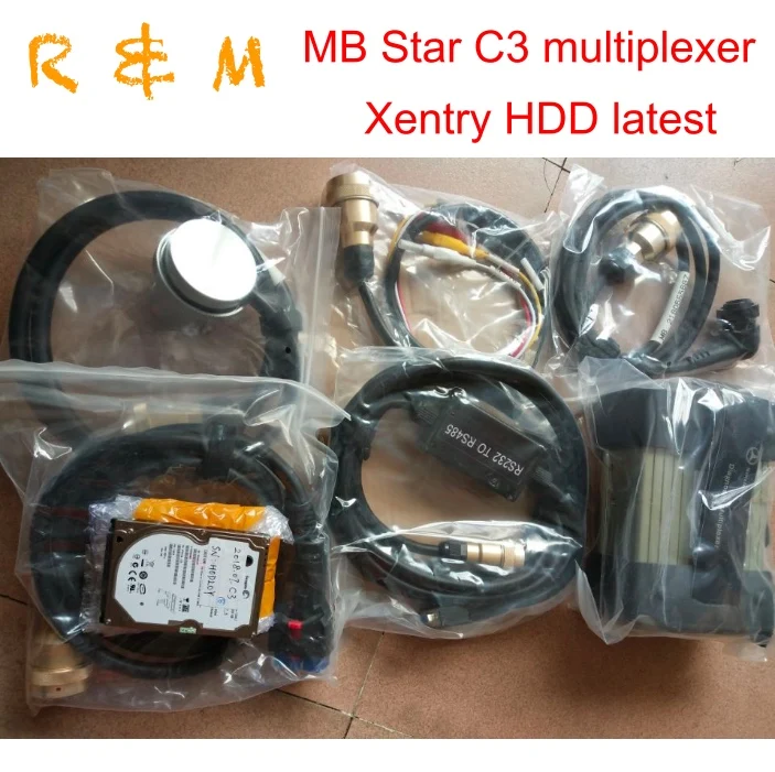 Best Quality for MB Star C3 Full Set Auto Diagnostic Tool Cars Trucks Multiplexer V2020.06 Xentry DAS WIS EPC HDD Software | Автомобили и