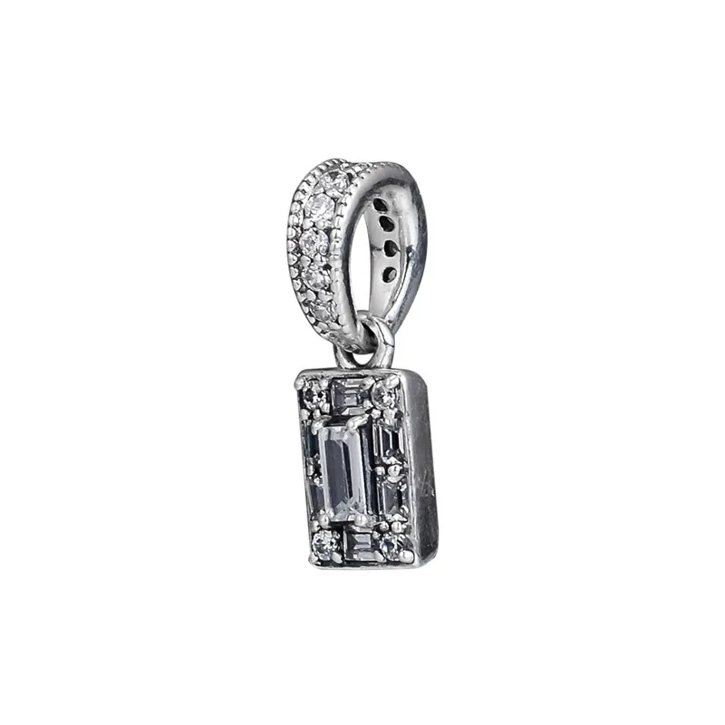 

Luminous Ice Pendant Clear CZ Beads For Jewelry Making 925 sterling silver Fashion DIY Woman Jewelry Making