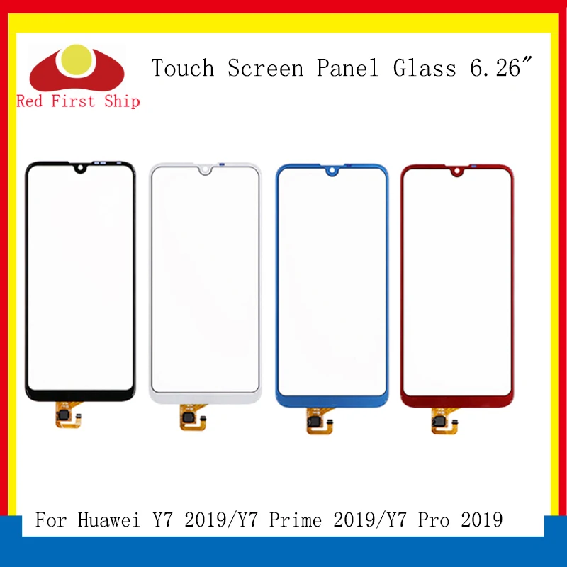 10 шт./лот сенсорный экран для Huawei Y7 Prime 2019 Сенсорная панель сенсор дигитайзер