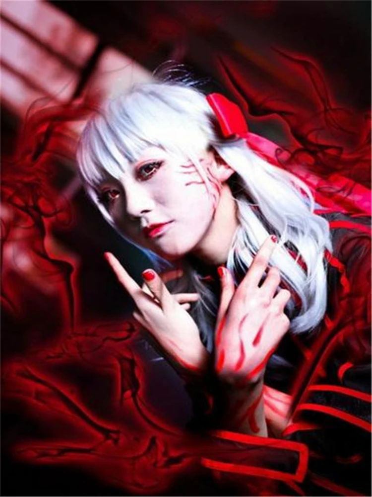 Костюм для косплея аниме Fate/stay night Dark Сакура маршила сексуальное платье на