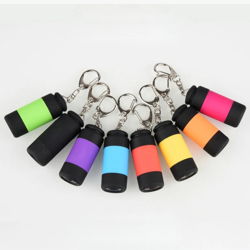 medical pen Usb Flashlight Mini Portable Pupil Pen Rechargeable Ultra Small Yellow Light Oral Diagnostic Detection Led Key