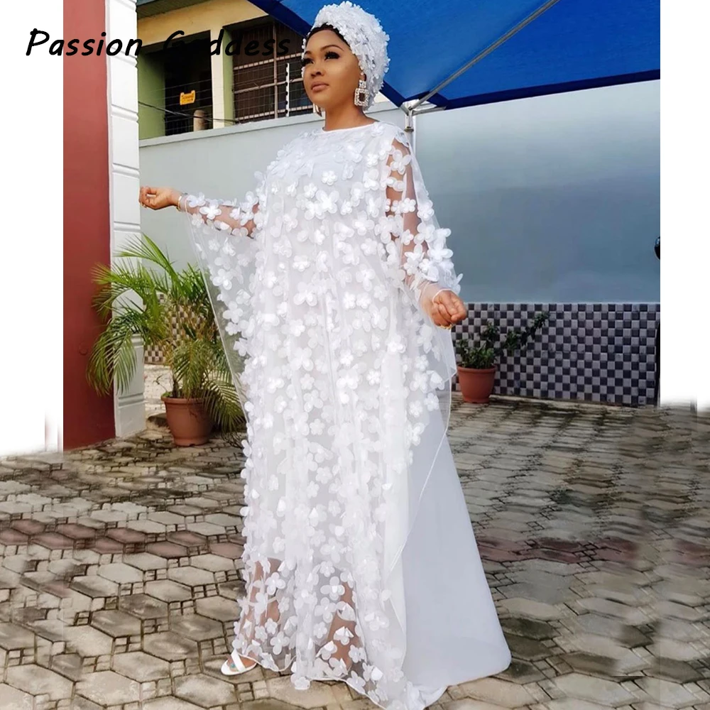 Женское платье-макси с 3D цветочной аппликацией и блестками рукавом летучая мышь |