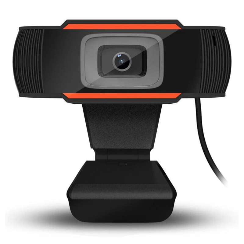 SeenDa Webcam 480p USB Camera Rotatable Video Recording Web Camera with Microphone For PC Computer