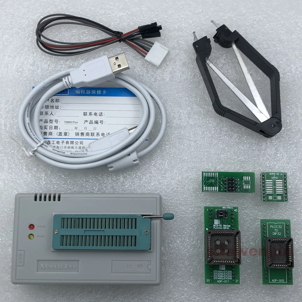 V10.27 XGecu TL866II плюс USB программатор поддержка 15000 + IC SPI Flash NAND EEPROM MCU PIC AVR Замена TL866A