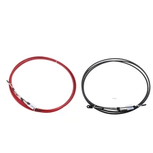 2 шт. 16ft дроссельной заслонки дистанционного управления коробка кабель подходит для Yamaha морской/яхты