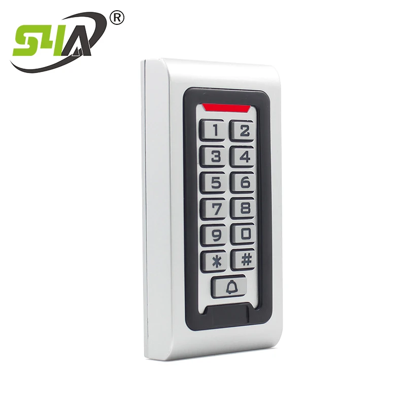 IP68 Водонепроницаемая металлическая система контроля доступа RFID 125 кГц карта с 2000 картой пользователей для дверной кодовый замок система входа