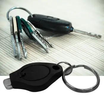 

Keychain Ring with Micro LED Flashlight Portable Mini Size Keychain Squeeze Light Outdoor Camping Emergency 2020 Popular