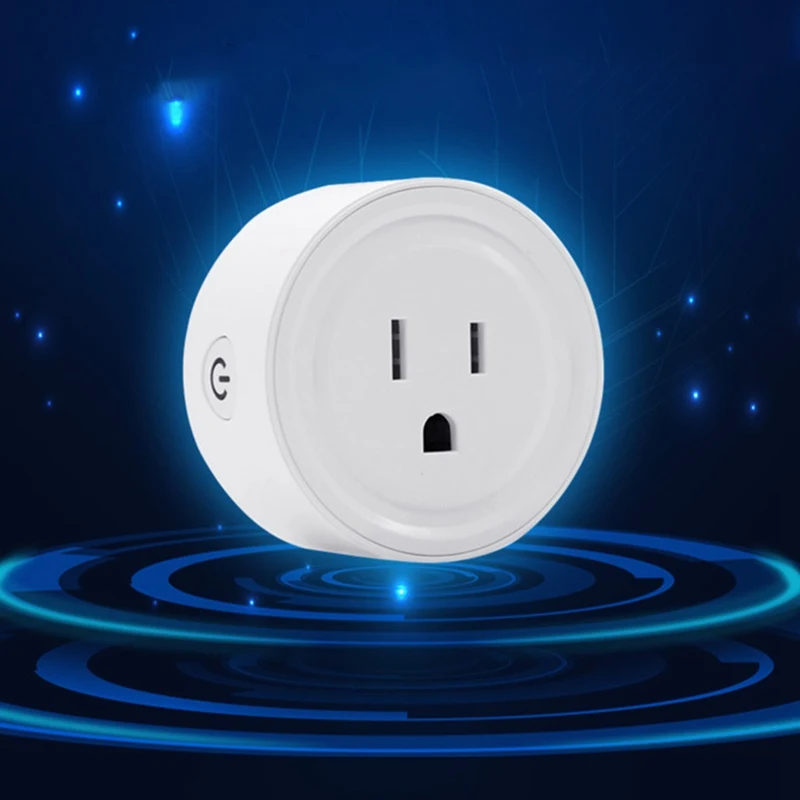 Горячая умная мини Розетка Wifi Разъем переключатель синхронизации Голосовое управление работа для Alexa Google Assistant