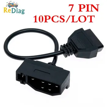10 шт./лот для Ford 7Pin для OBD2 16Pin кабельный разъем для Ford 7 Pin к DLC привести OBDII 16 Pin гнездовой разъем передачи 10 шт./лот для Ford 7Pin для OBD2 16Pin кабельный разъем для Ford 7 Pin к DLC привести OBDII 16 Pin гнездовой разъем передачи