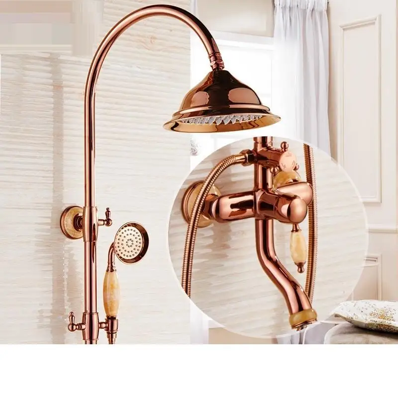 Choveiro Conjunto, с милыми лисами, Duschset handdouche Piscina Doccia Ducha Лонгборда Ванная комната сделать Banheiro Chuveiro Eletrico душ набор для душа - Цвет: Version O