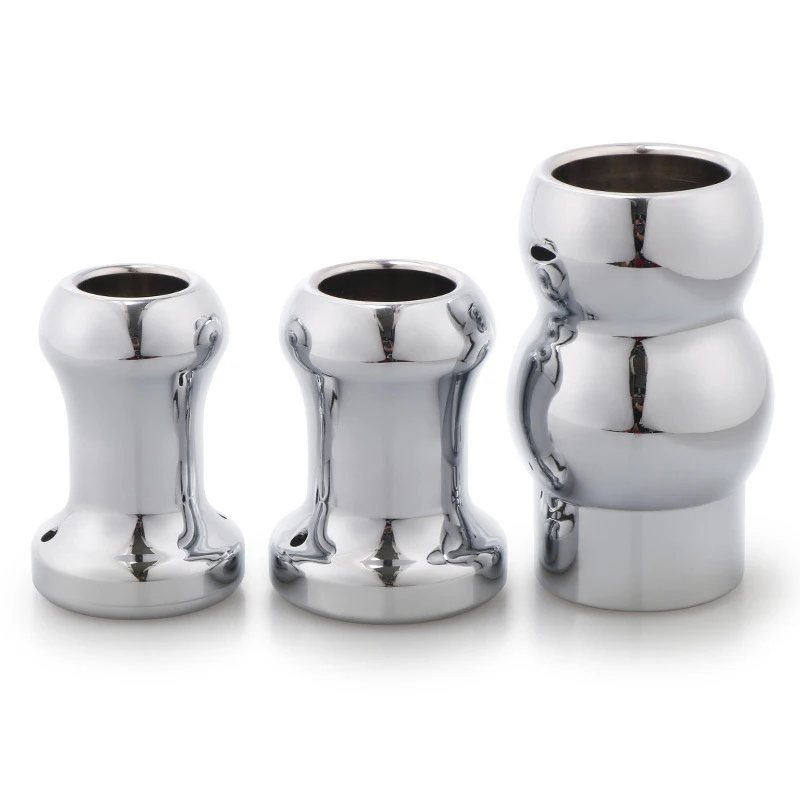 2019 Metal Butt Plug Hollow Anal Douche Enema Prostata Massager Peep Vaginal Dilator Sex Toys For Woman Men Gay | Красота и здоровье