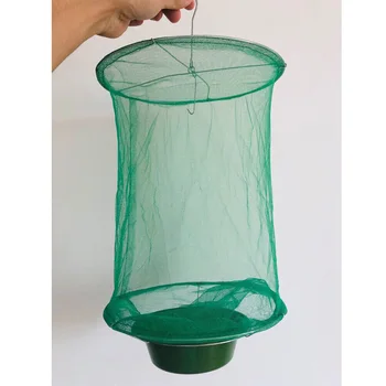 

1/2/3/5/10 PCS Pest Control Reusable Hanging Fly Catcher Killer Flies Flytrap Zapper Cage Net Trap Garden Home Dropshipping