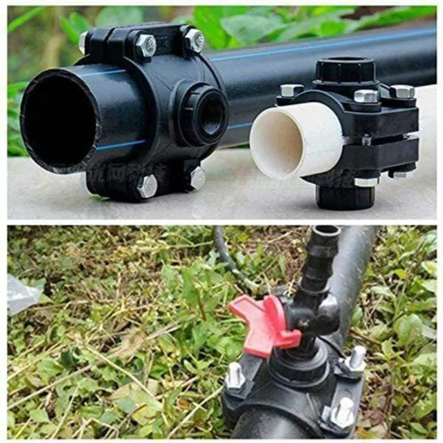 Clamp Sindle Lister Szelep 25-50 Mm-Es Drain Pase Cső Csőbilincs Nyeregszelep Klipek 1/2, 3/4 Od Tömlő Gyors Csatlakozó Csőszerelvények - Image 4