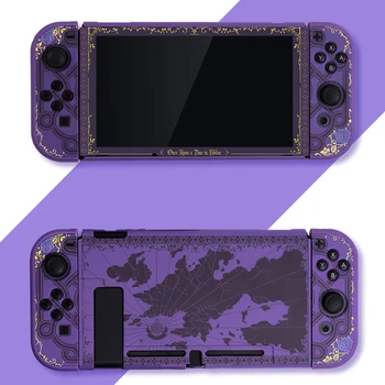 

Purple Protective Shell For Nintendo Switch JoyCon Controller Hard Cover Case NS Shell Film Set For Nintendo Switch Accessories