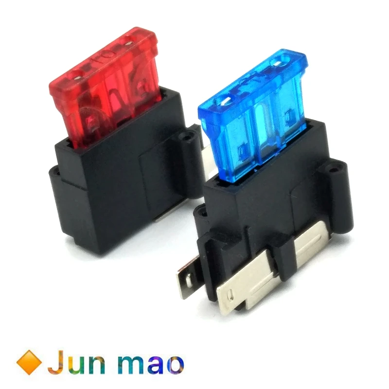 Medium-Sized PCB Board Welding Socket with Fuse Holder Set (5-Pack)