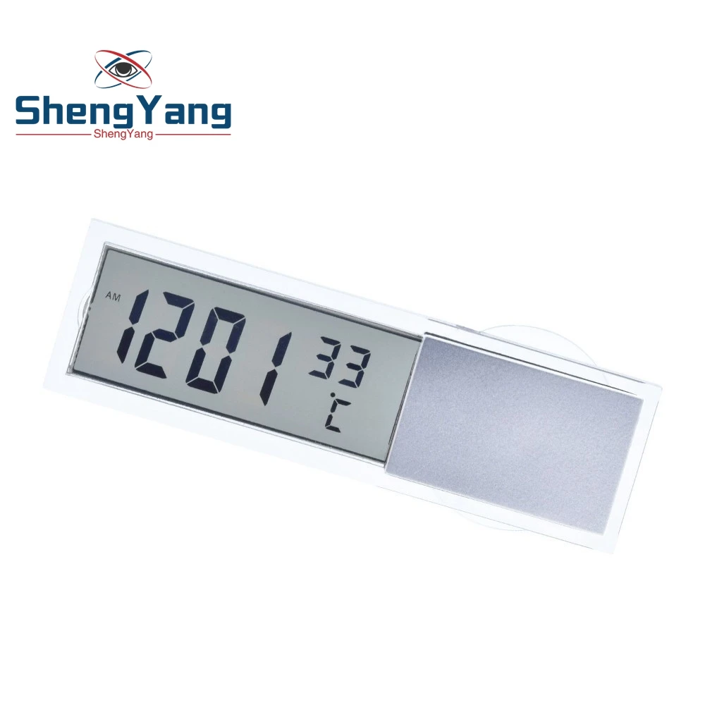

Mini Weather Station Digital Car Thermometer Thermostat Timer Clock Temperature Instruments Sensor Wall Type Meter LCD Display